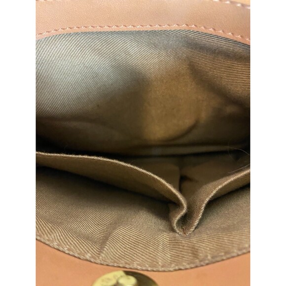 Fossil 1954 Womens Straw-Effect Crossbody Bag Brown Magnetic Handcrafted - 75032 - Picture 5 of 7